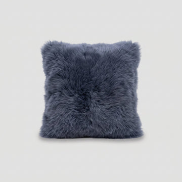 Pair of Twilight New Zealand sheepskin cushion covers 35 x 35 cm
