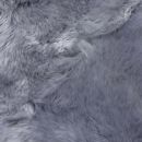 Sexto New Zealand Sheepskin Rug & Throw, 6-Pelt, X-Large, L180 x W150 cm, Silver