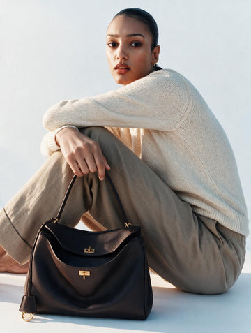 Vivienne Leather Shoulder Bag by Clemés