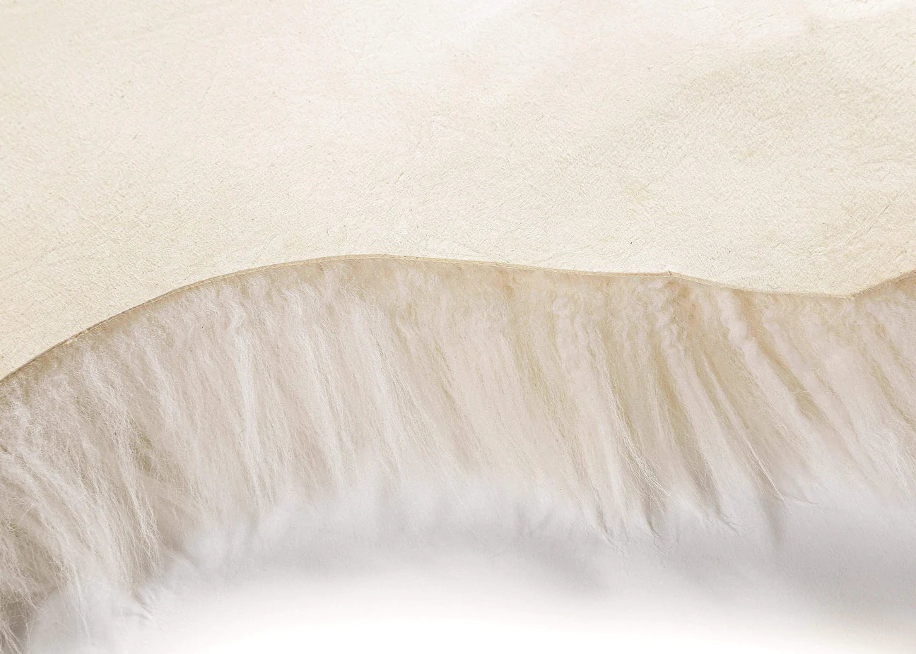 Natural Premium New Zealand Sheepskin Rug & Throw, Quad, W105 x L180 cm, Ivory