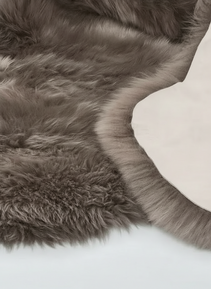 Sexto Sheepskin, L180 x W150 cm, X-Large, Vole