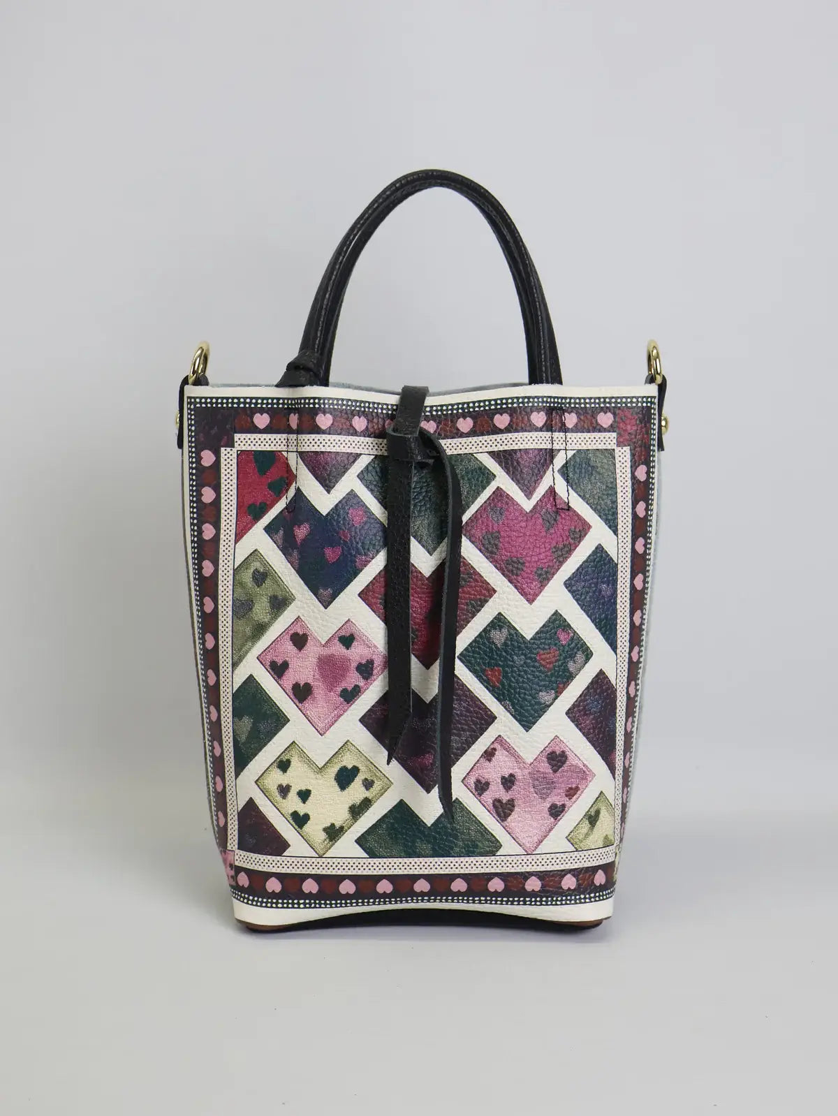 Giada Printed Leather Tote by Clemés (14 Prints)