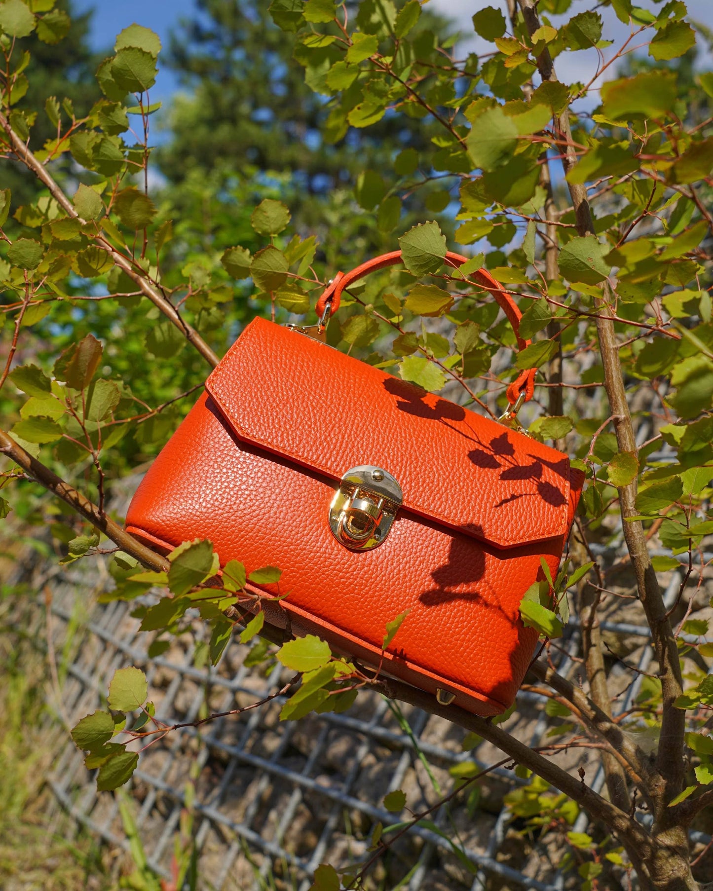Lola Leather Crossbody Bag by Clemés
