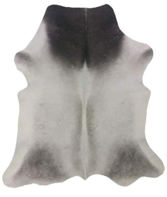 Premium Natural Brazilian Cowhide Grey Large 3.5–3.9 m²