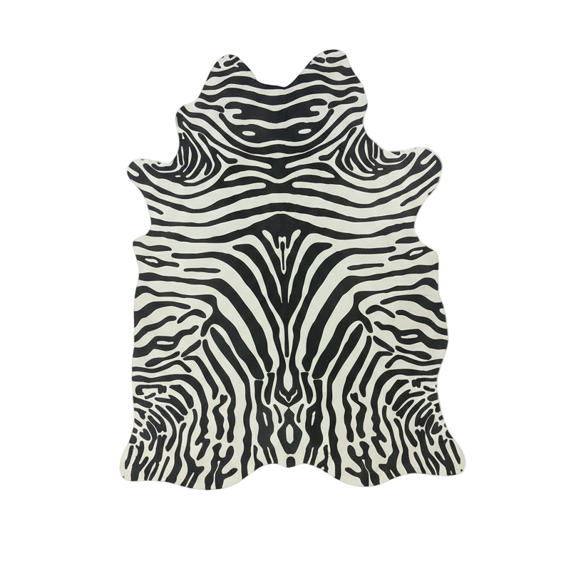Zebra Printed Brazilian Cowhide (2 Patterns)