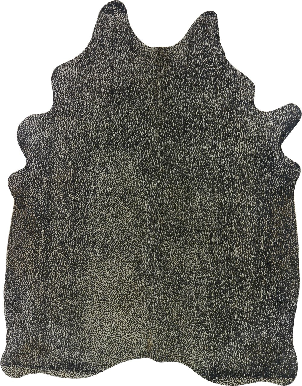 Premium Natural Brazilian Cowhide Metallic Gold Speckled Large 3–5 m²