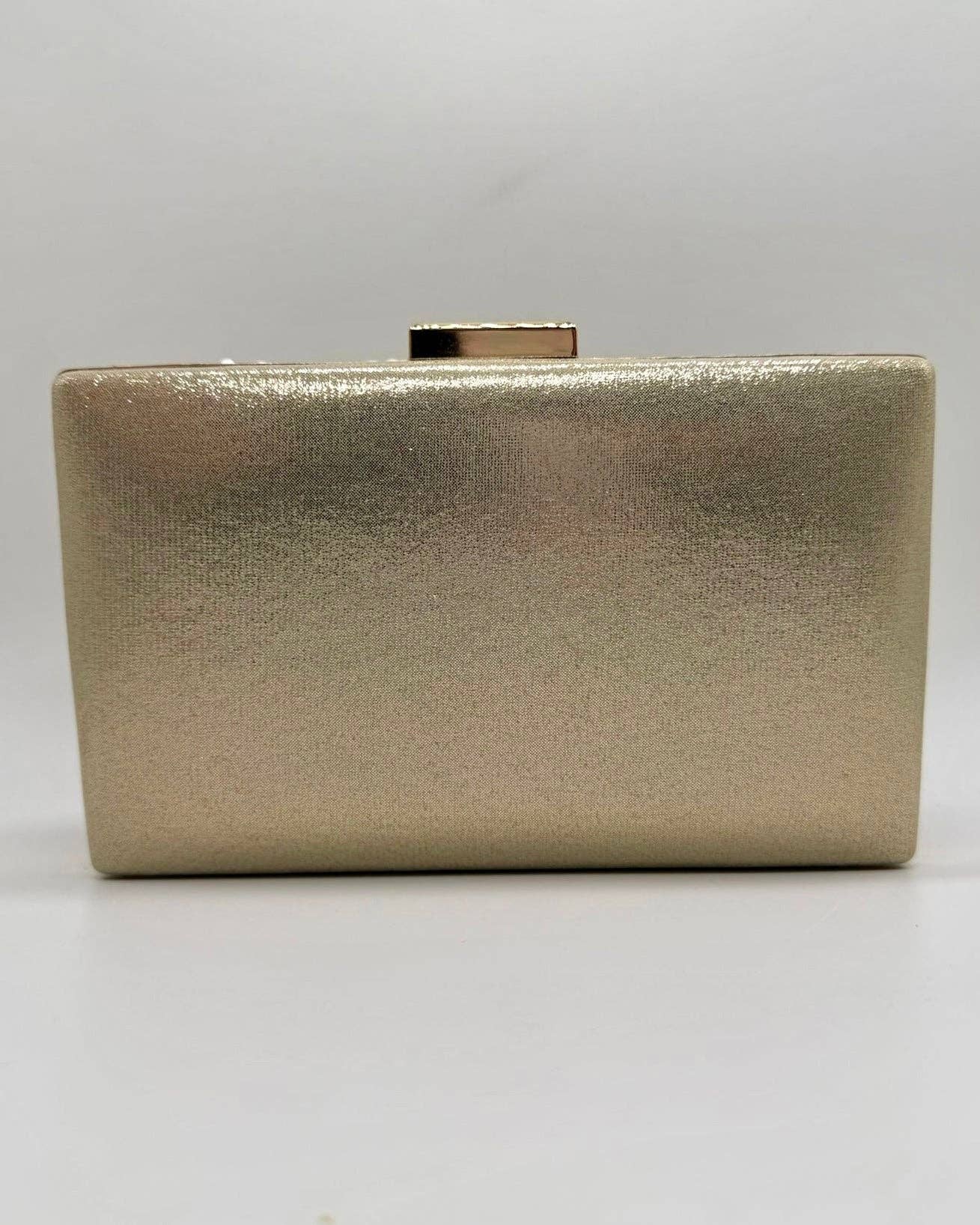 Gemma Natural Stone Box Clutch by Clemés