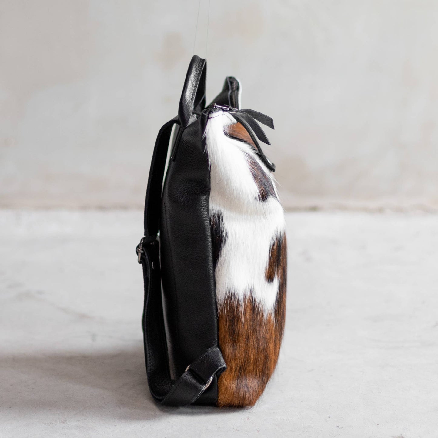 Sandra Cowhide & Leather Backpack by Clemés