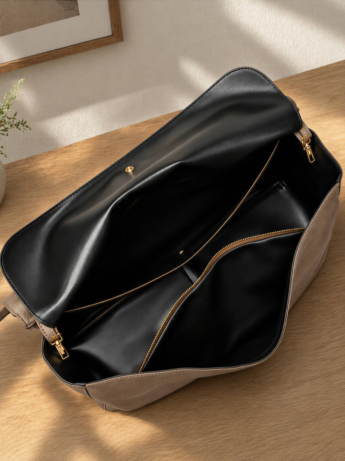 Louise XL Suede Shoulder Bag by Clemés