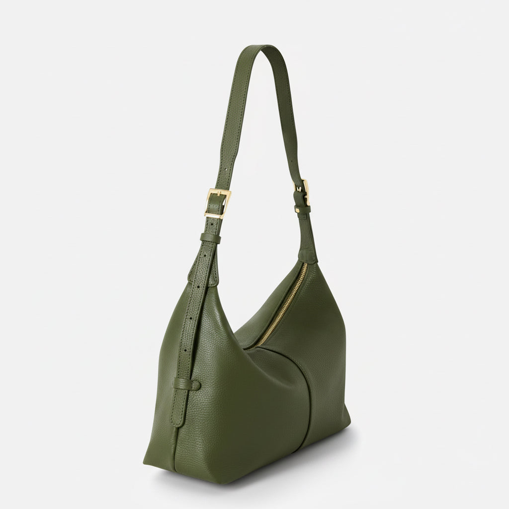 Elettra Leather Shoulder Crossbody Bag by Clemés