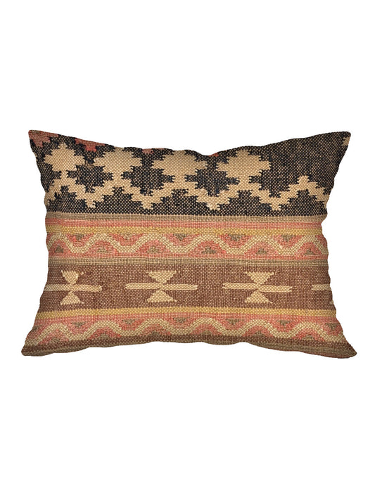 Turkish Kilim Vintage Cushion Cover - 56 x 40 cm