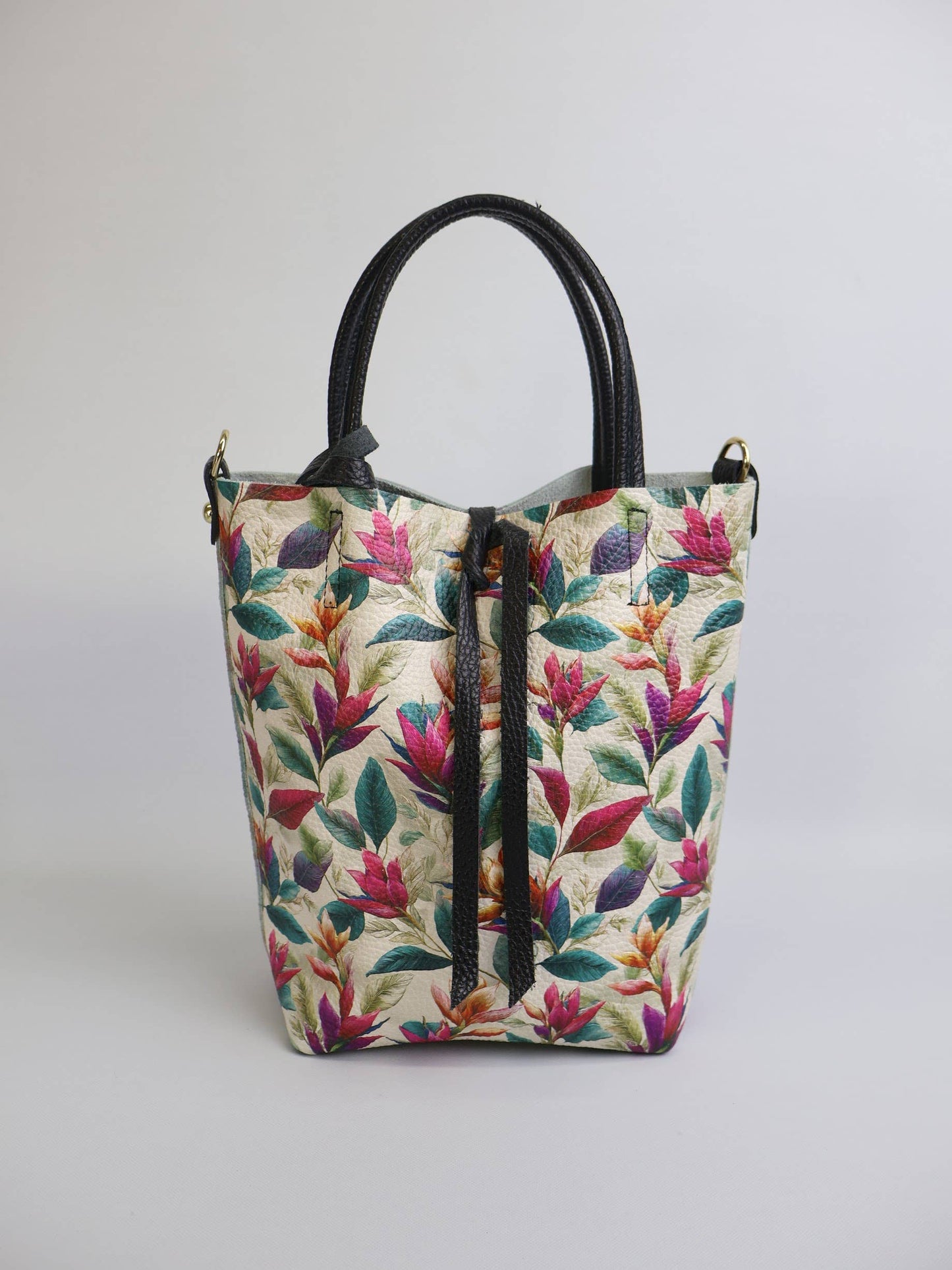 Giada Printed Leather Tote by Clemés (14 Prints)