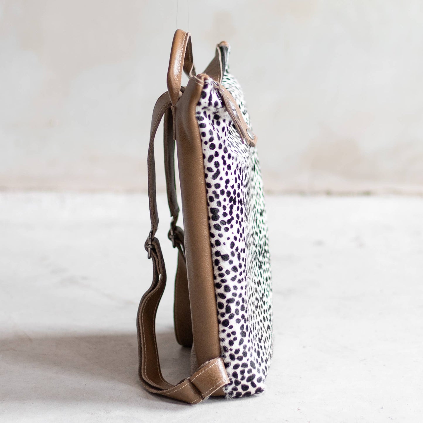 Sandra Cowhide & Leather Backpack by Clemés
