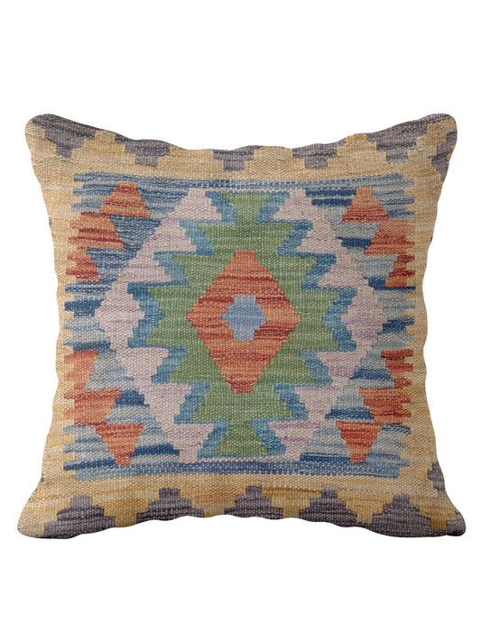 Afghan Kilim Cushion Cover - 45 x 45 cm