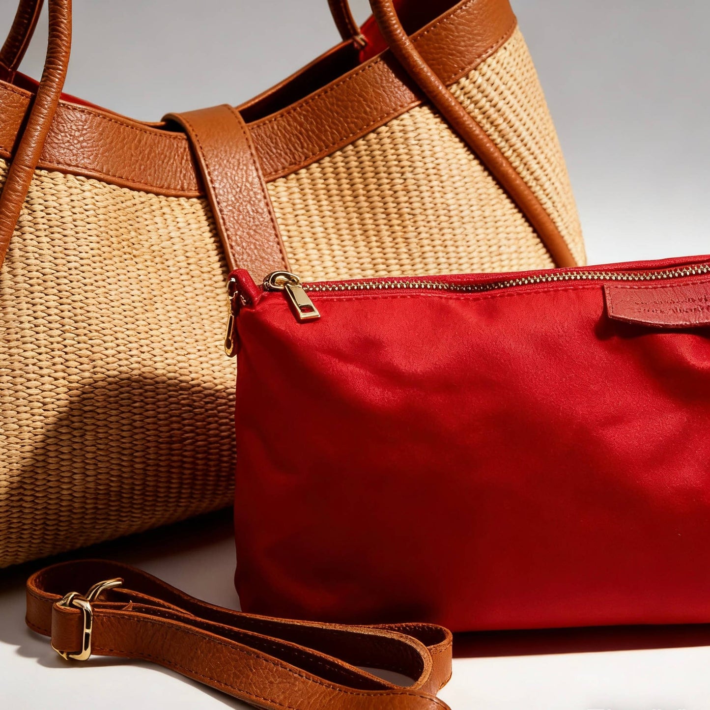 Bianca Raffia Handbag by Clemés