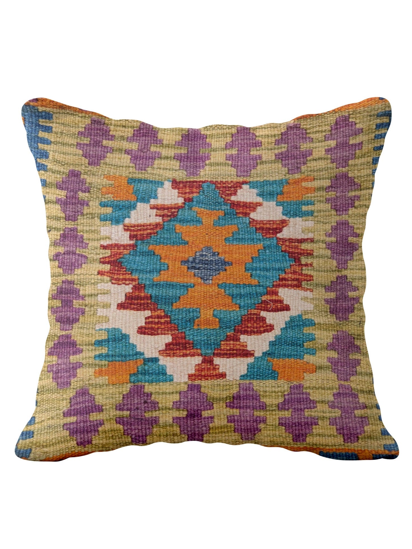 Afghan Kilim Cushion Cover - 45 x 45 cm