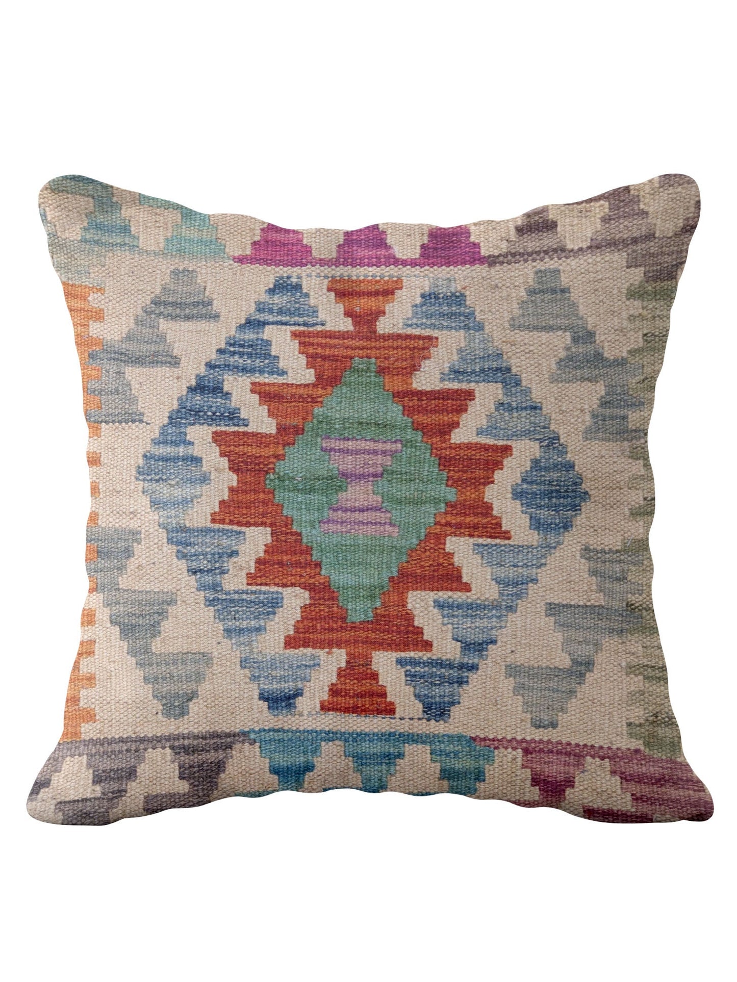Afghan Kilim Cushion Cover - 45 x 45 cm