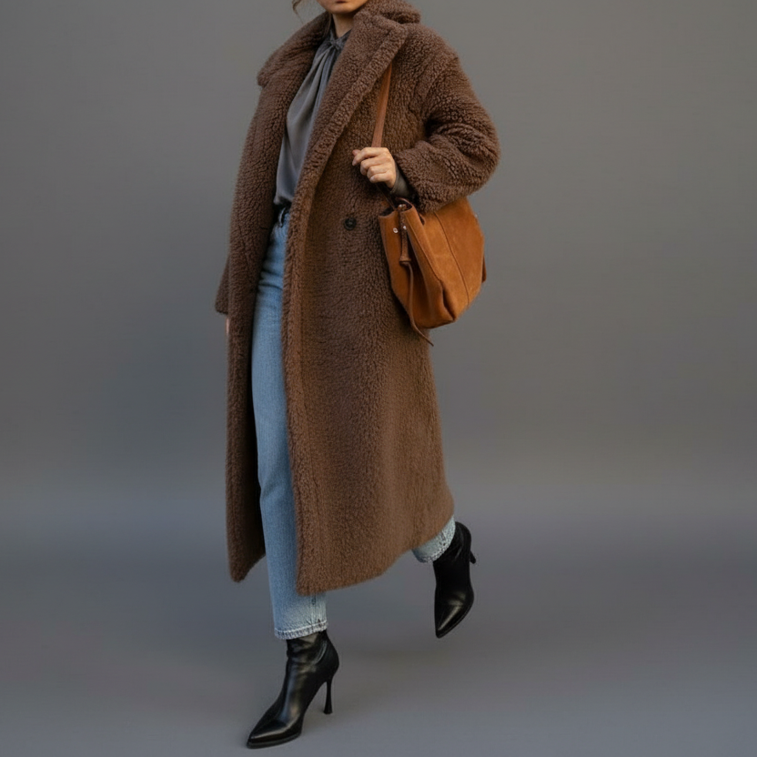 Liviana Suede & Leather Tote Bag by Clemés