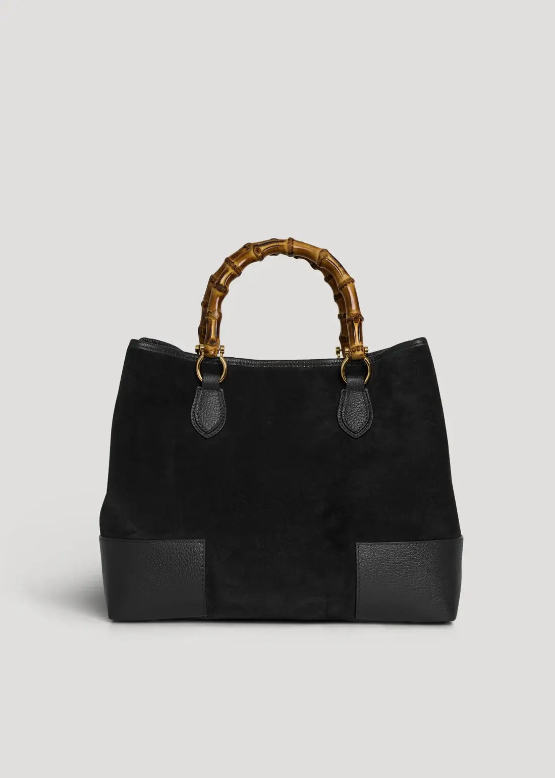 Ginevra Suede Bamboo Tote Bag by Clemés