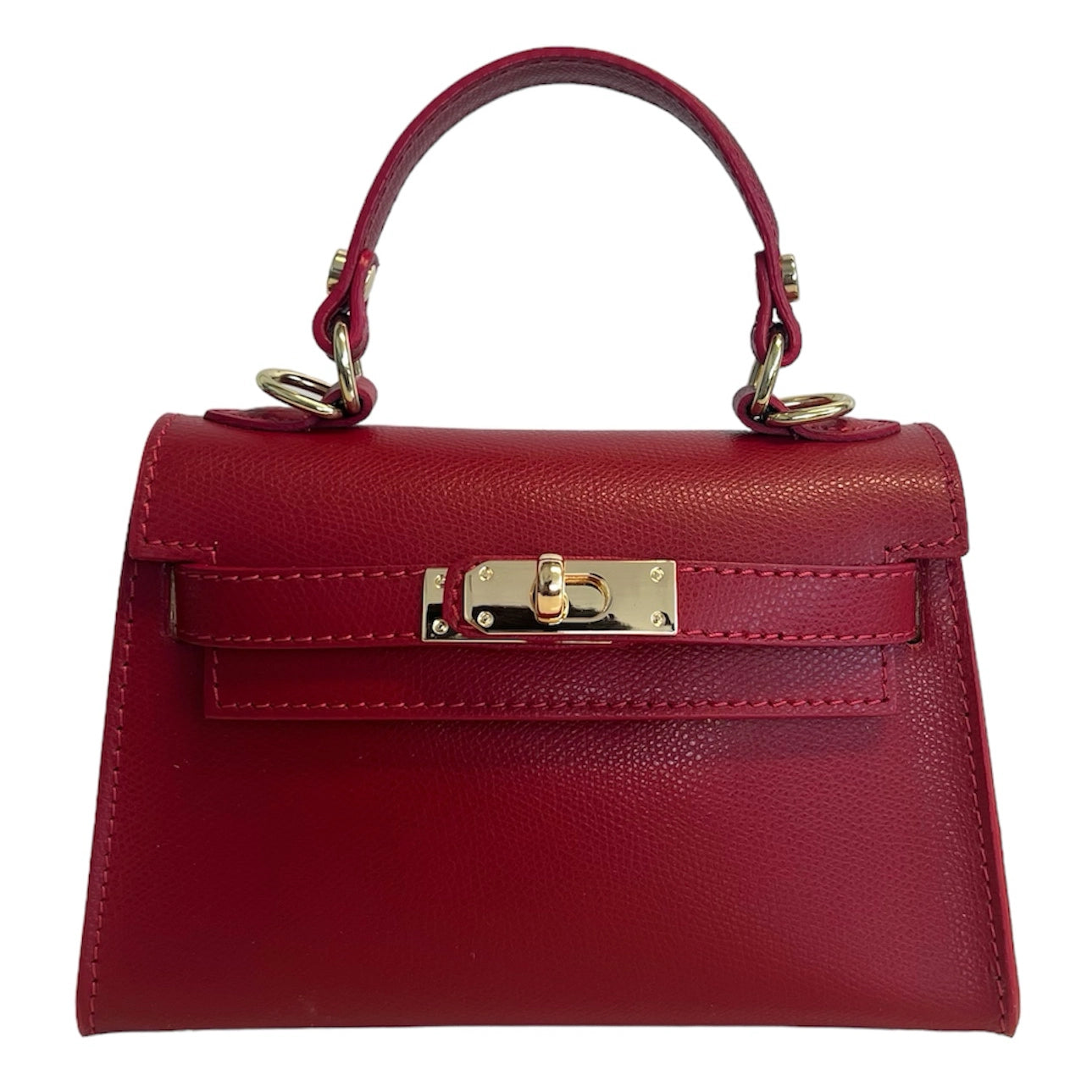 The Mini Kelly Leather Handbag Reimagined by Clemés (14 Colours)