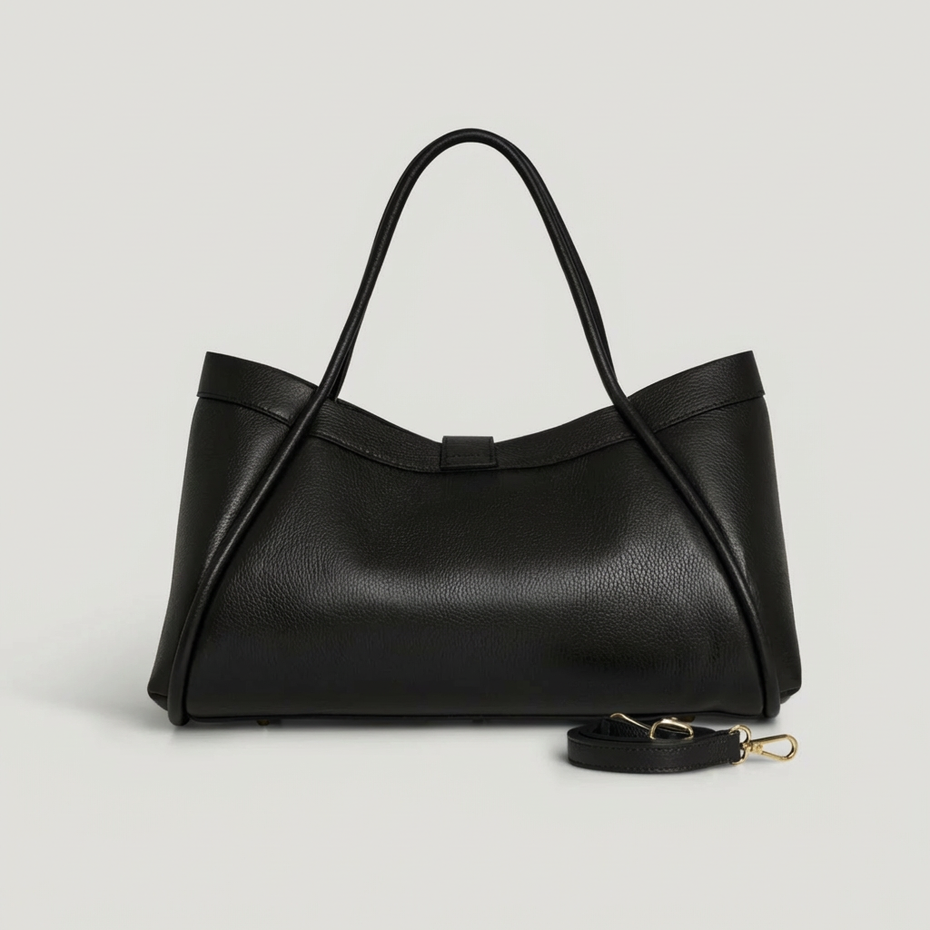 Bianca Large Leather Handbag by Clemés