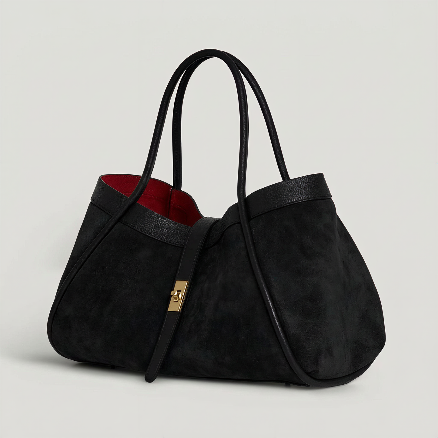 Bianca Suede Handbag by Clemés