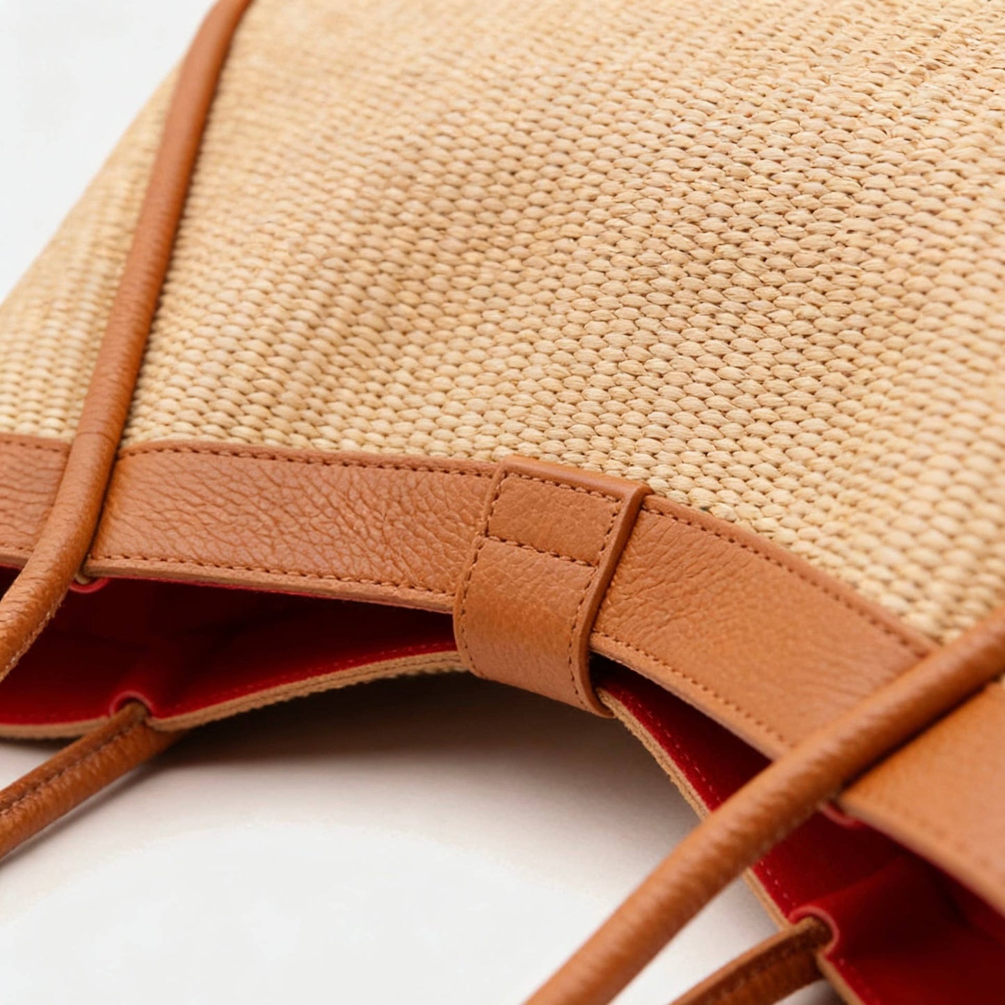 Bianca Raffia Handbag by Clemés