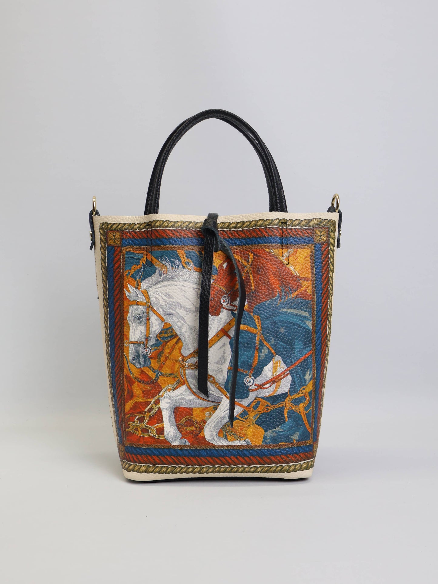 Giada Printed Leather Tote by Clemés (14 Prints)