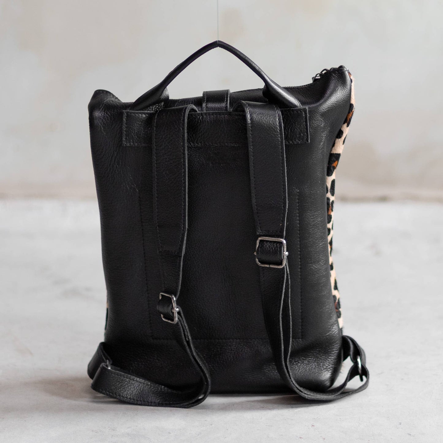 Sandra Cowhide & Leather Backpack by Clemés