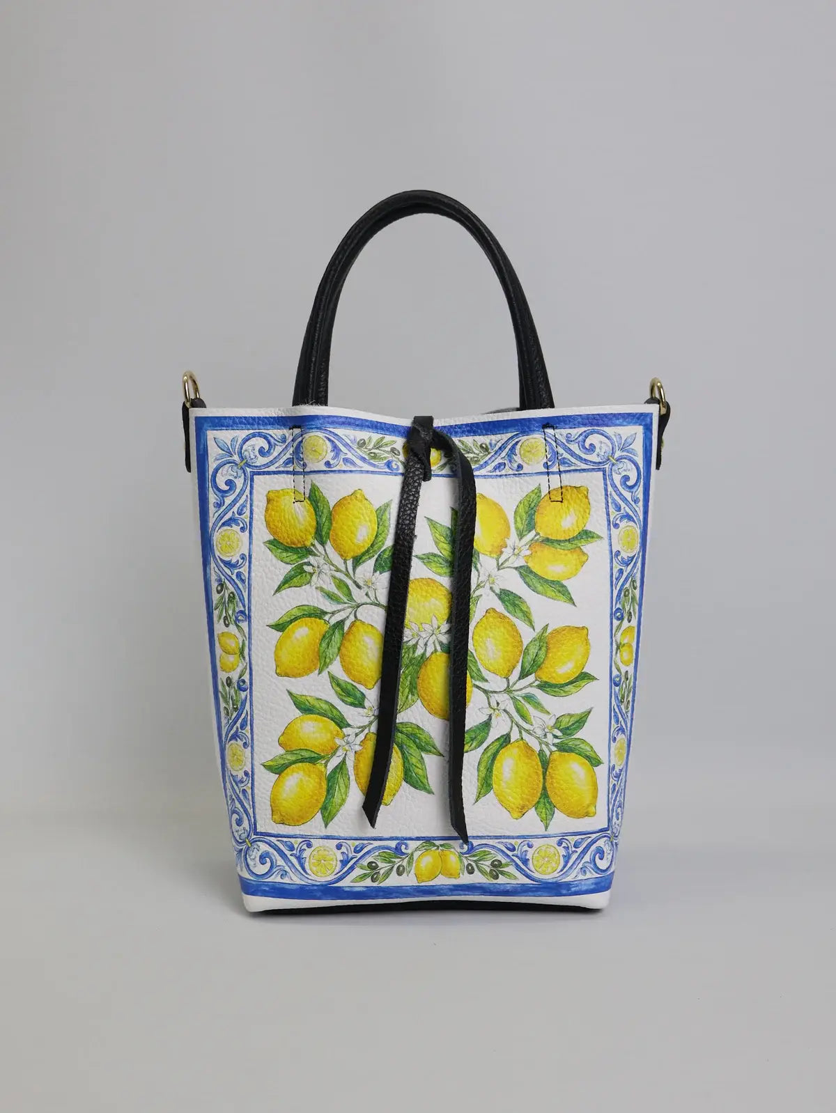 Giada Printed Leather Tote by Clemés (14 Prints)