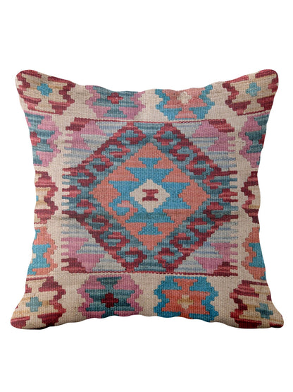 Afghan Kilim Cushion Cover - 45 x 45 cm
