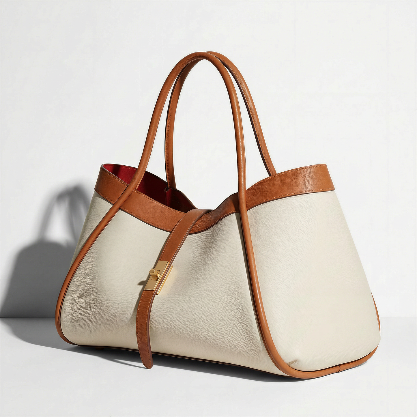 Bianca Large Leather Handbag by Clemés