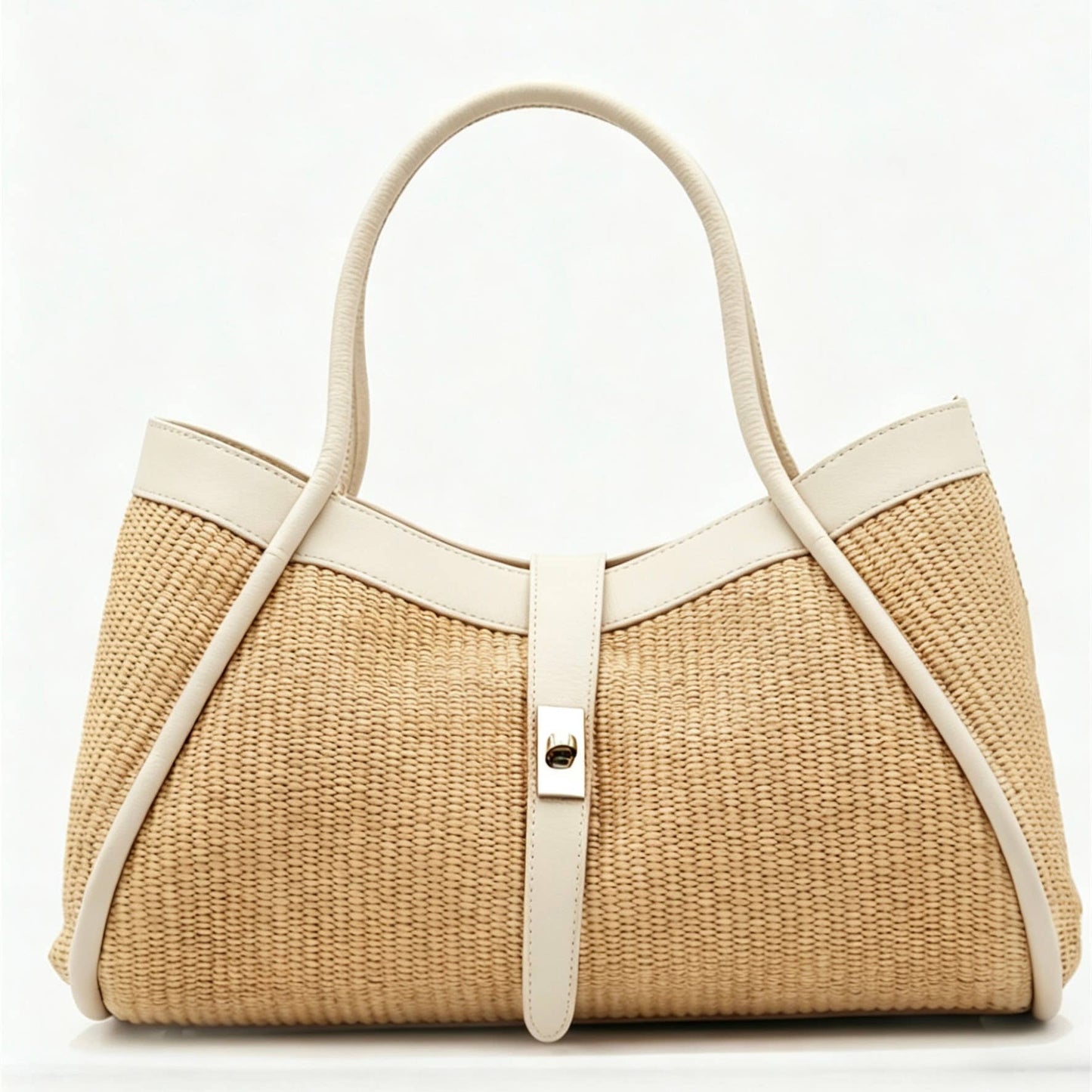 Bianca Raffia Handbag by Clemés