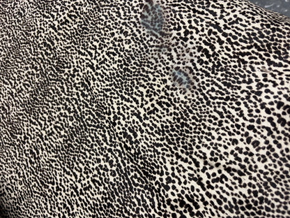 Premium Natural Brazilian Cowhide Metallic Grey Large 3–5 m²