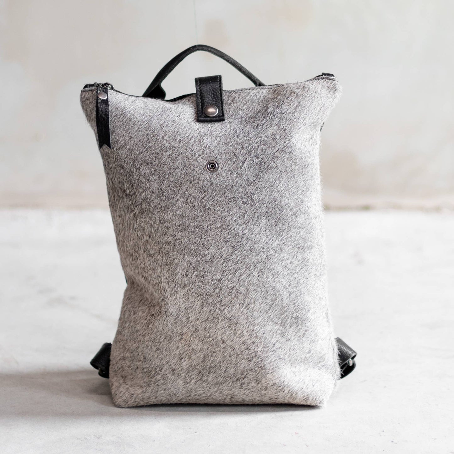 Sandra Cowhide & Leather Backpack by Clemés