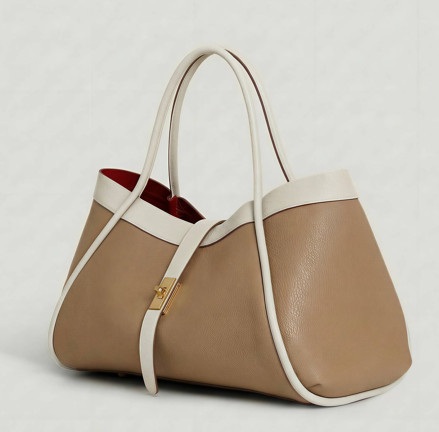 Bianca Large Leather Handbag by Clemés