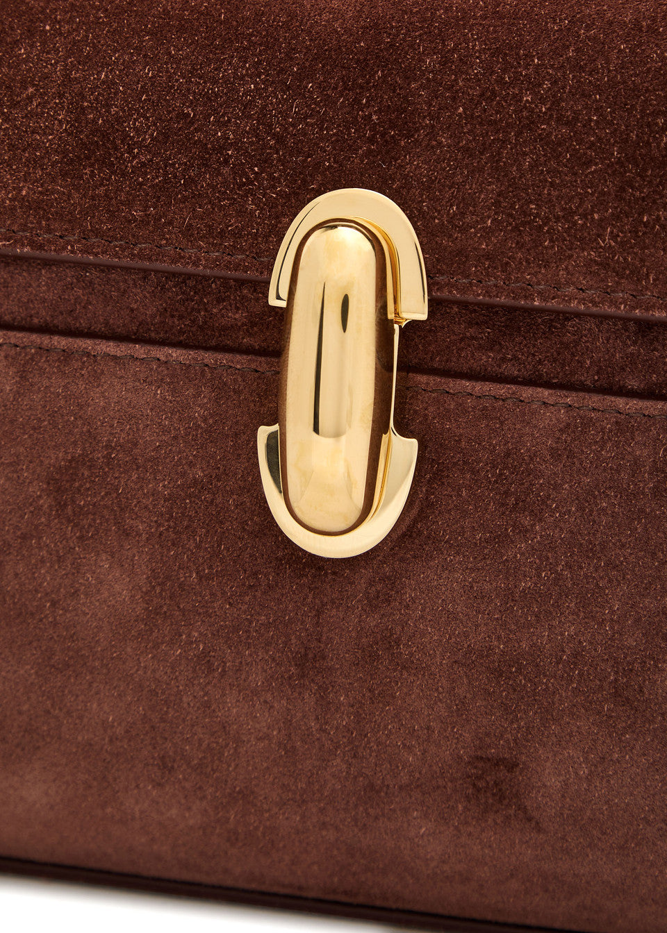 Aurélie Suede Leather Baguette Bag by Clemés