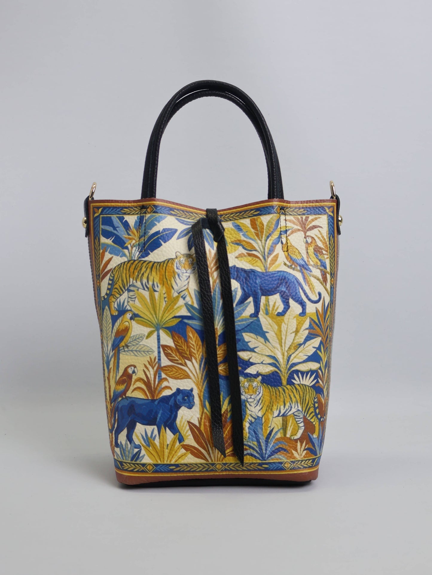 Giada Printed Leather Tote by Clemés (14 Prints)