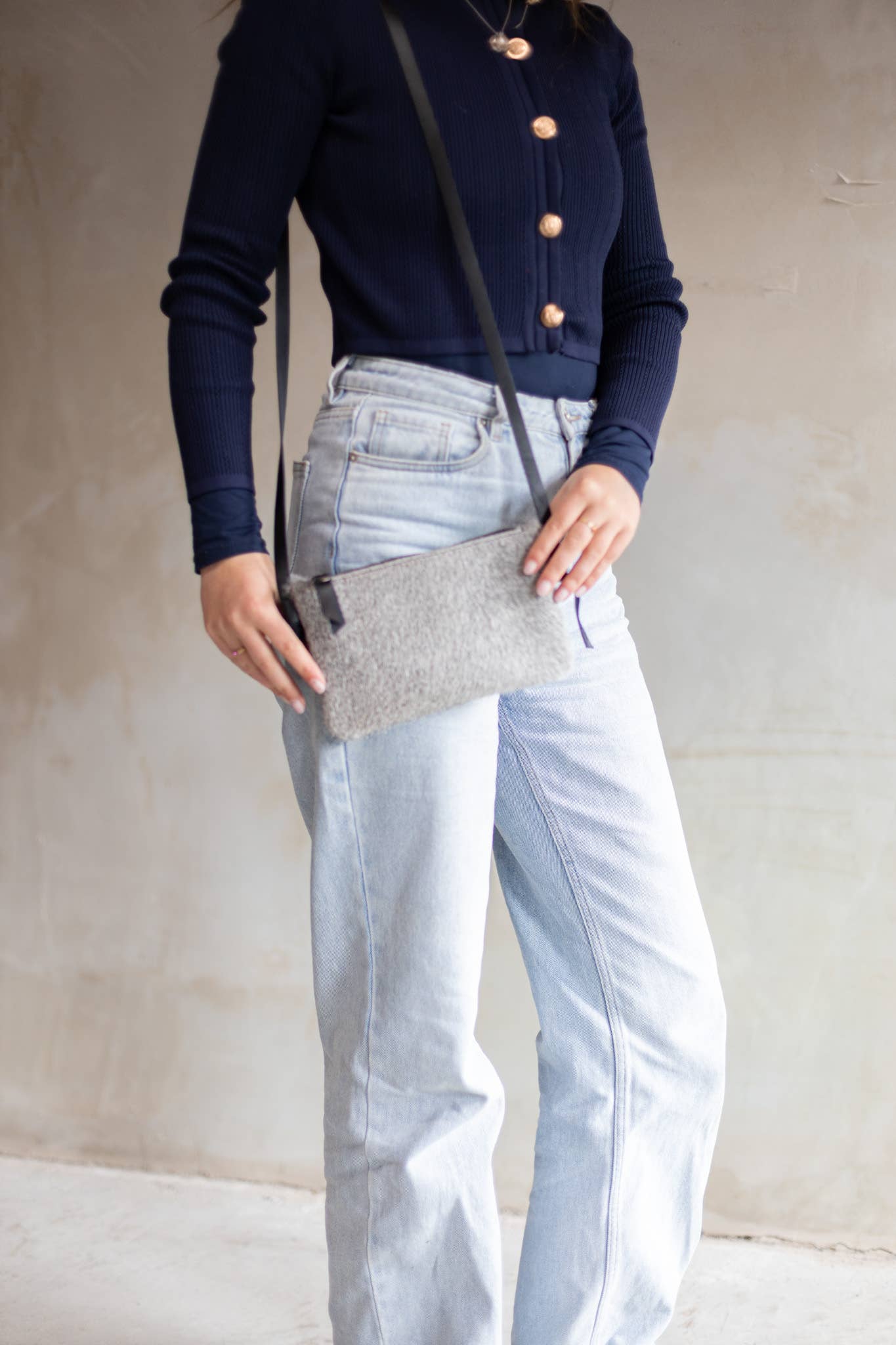 Anouk Cowhide Crossbody by Clemes