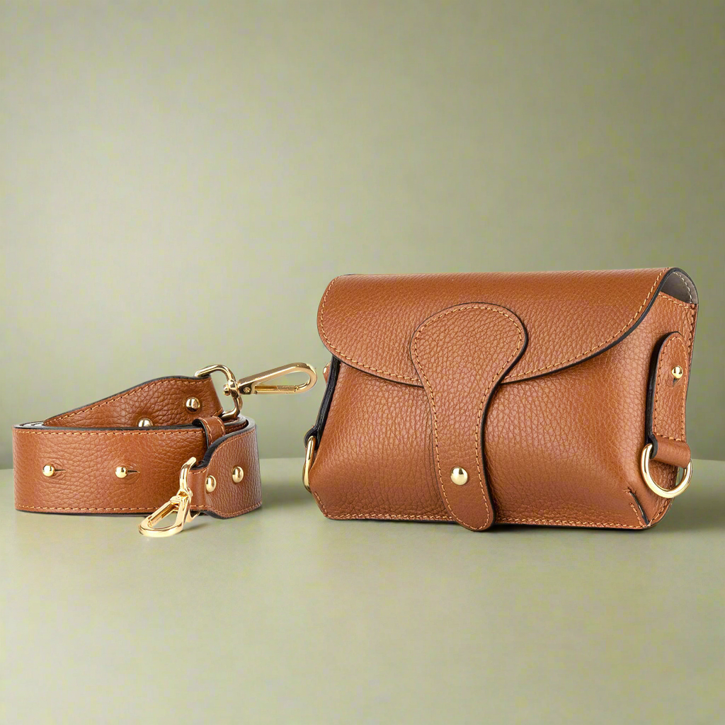 Giulietta Crossbody Bag With Wide Chunky Strap by Clemés