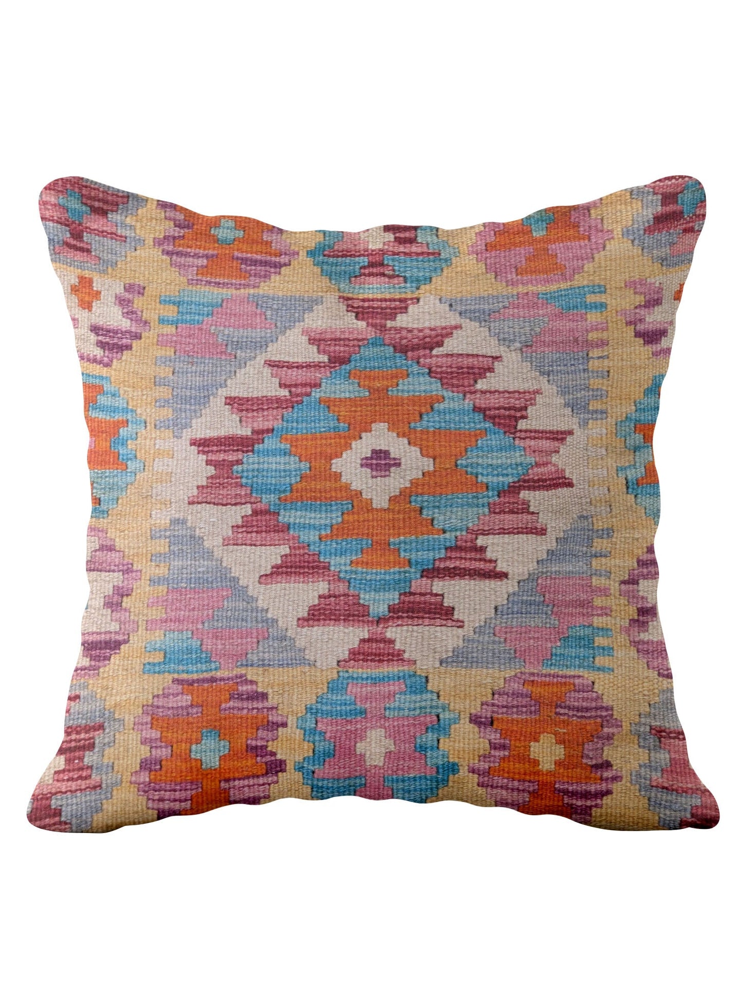 Afghan Kilim Cushion Cover - 45 x 45 cm