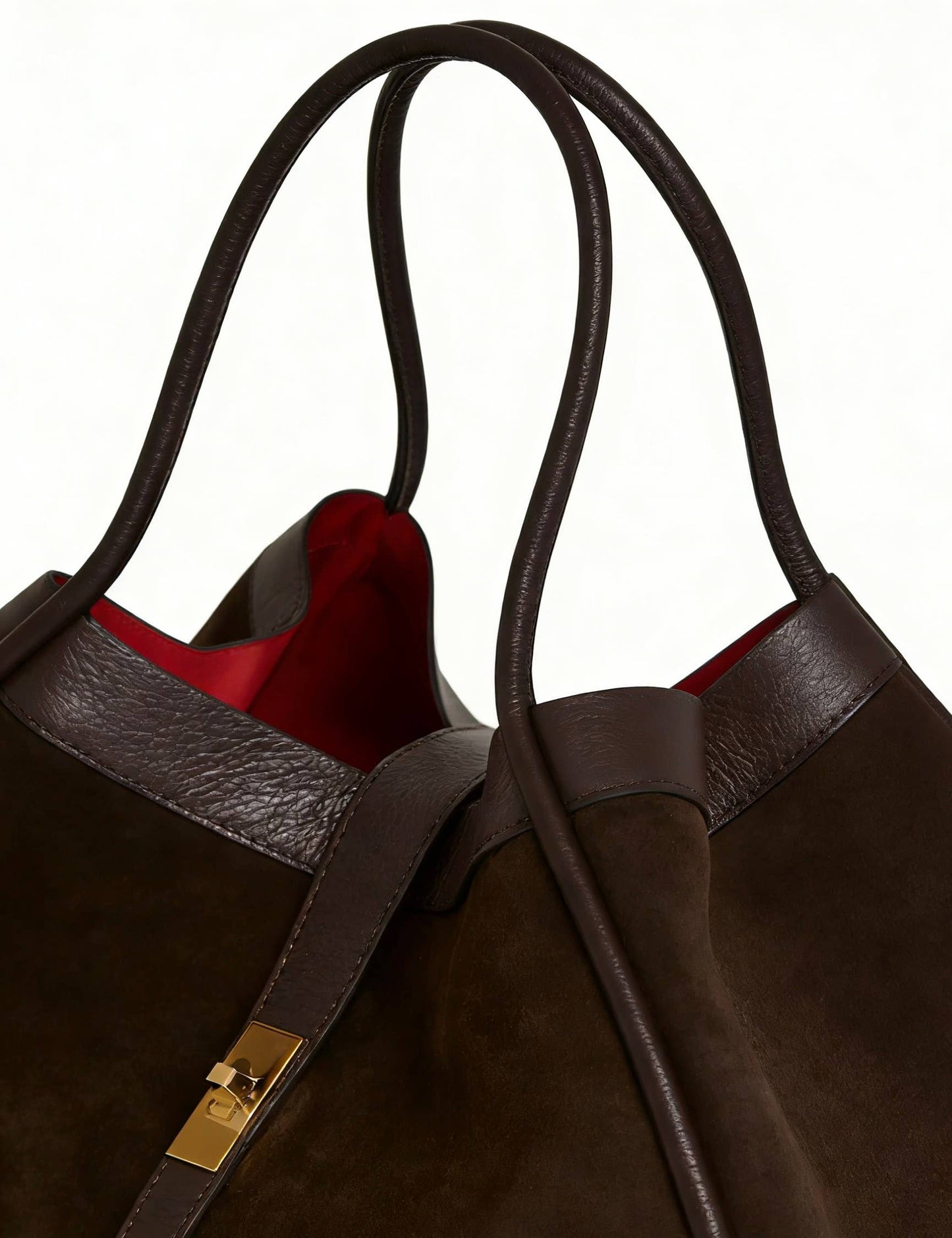 Bianca Suede Handbag by Clemés