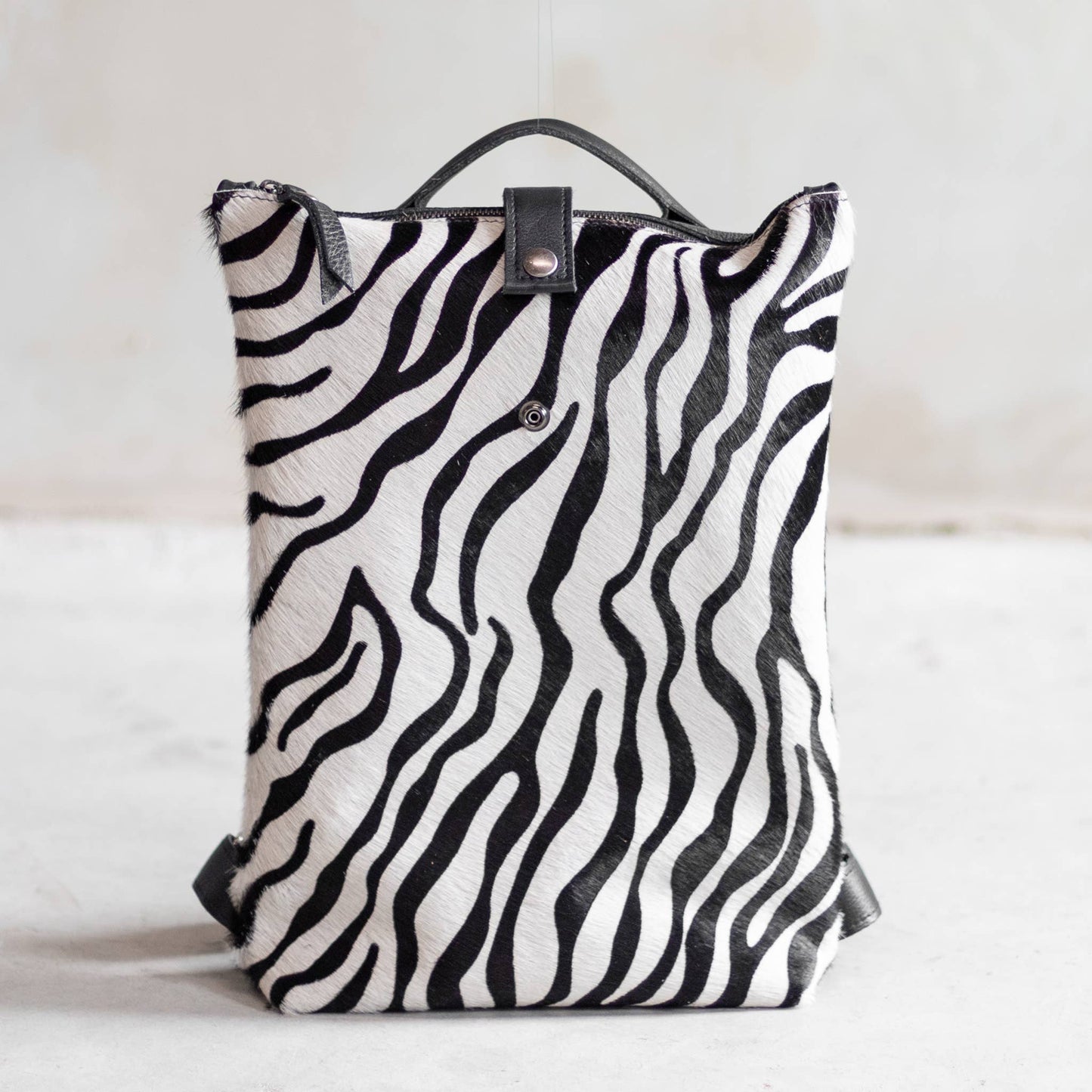 Sandra Cowhide & Leather Backpack by Clemés