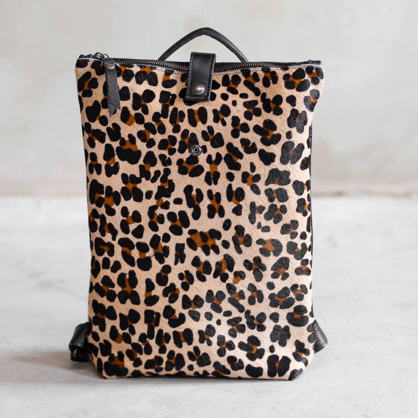 Sandra Cowhide & Leather Backpack by Clemés