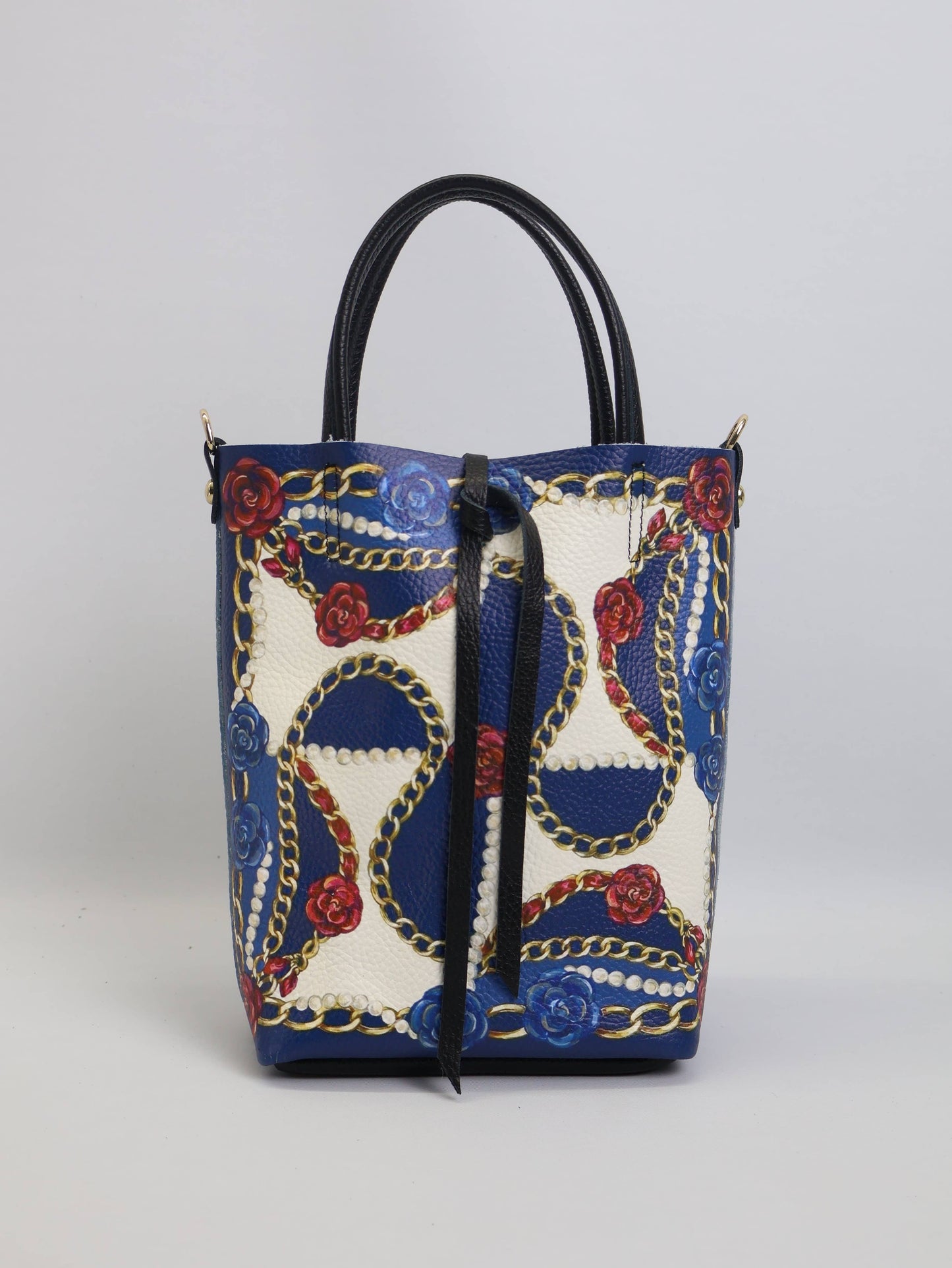 Giada Printed Leather Tote by Clemés (14 Prints)