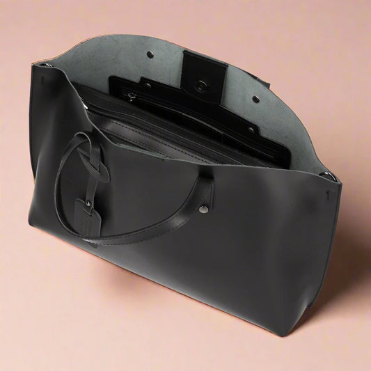 Maxime Leather Bag with Shoulder Strap by Clemés (9 Colours)