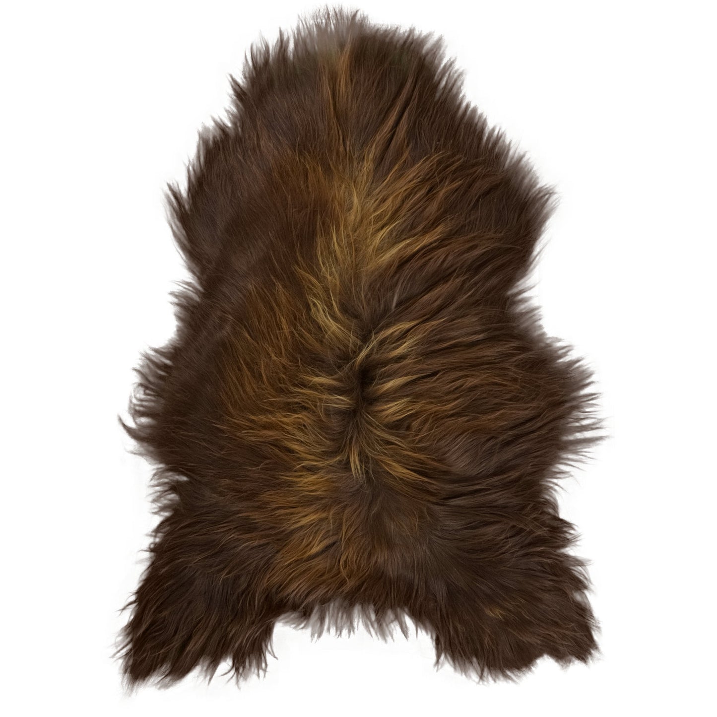 Premium Natural Icelandic Long Wool Sheepskin Rug, X-Large