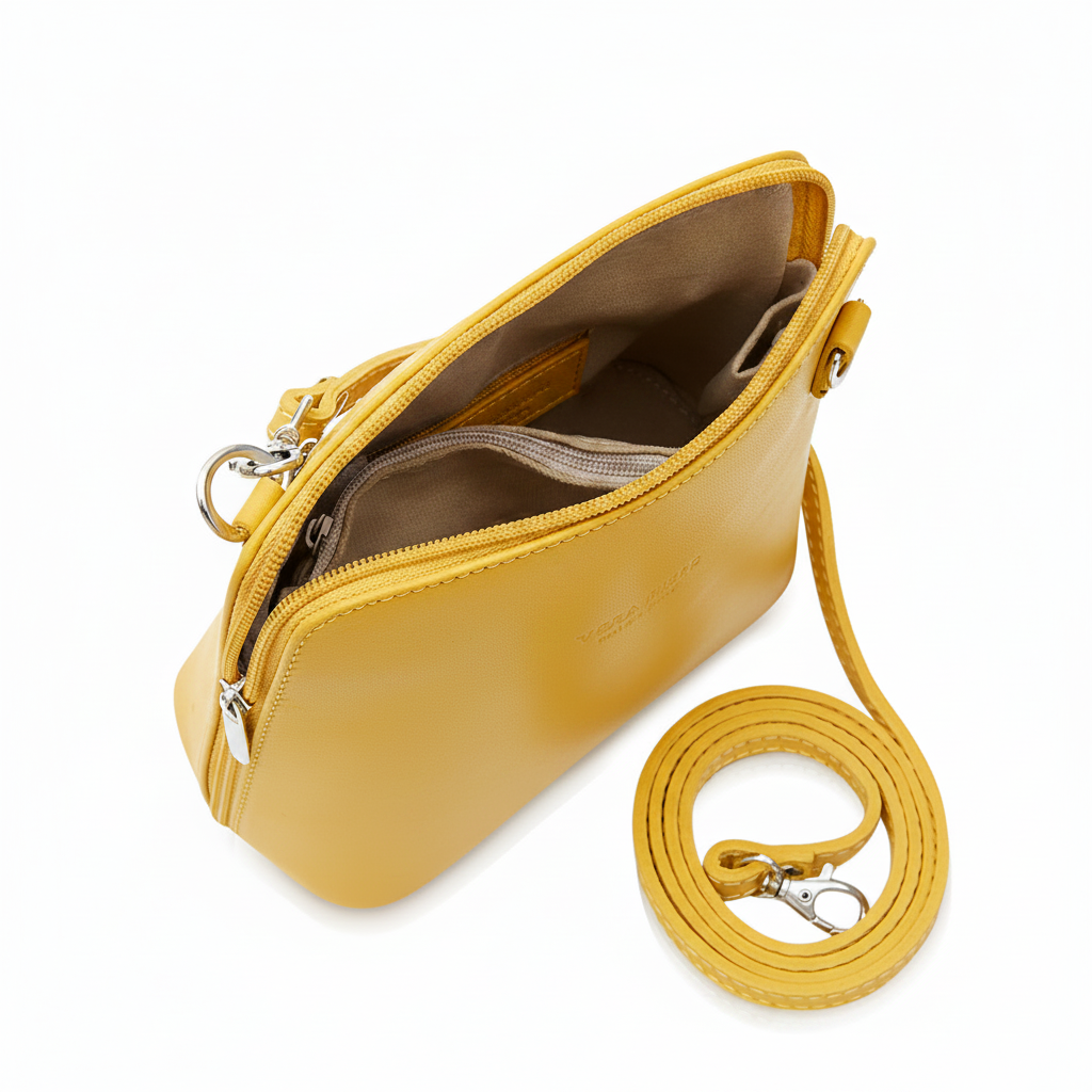 Beatrice Genuine Leather Crossbody Bag by Clemés
