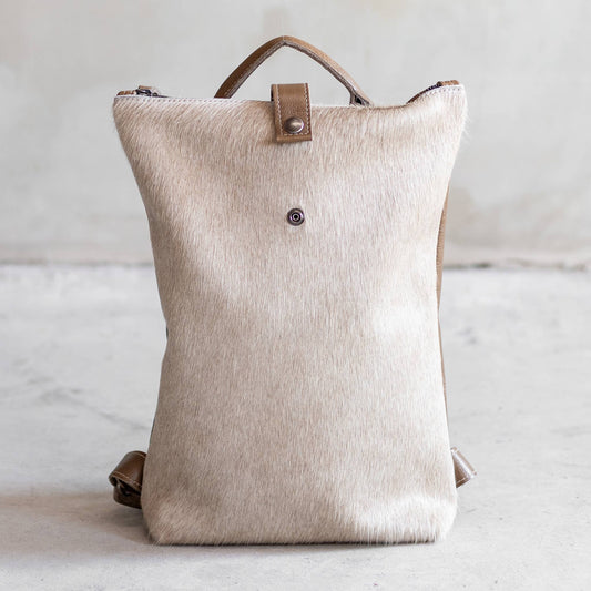Sandra Cowhide & Leather Backpack by Clemés