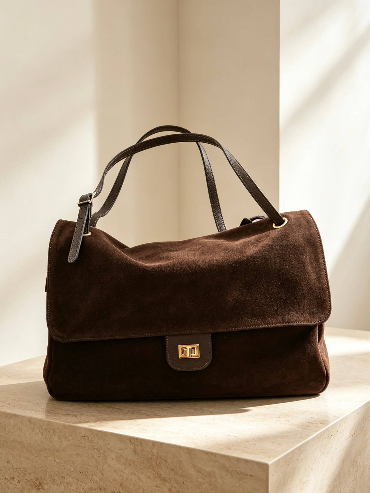 Louise XL Suede Shoulder Bag by Clemés
